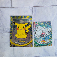 
              Topps Pokémon Card Collection Job Lot Collection In Folder Binder Pikachu Jumbo
            