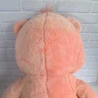 
              Care Bear Pink Bear Plush Cheer Rainbow - 20" Jumbo Vintage 2003 Vivid Imaginat
            