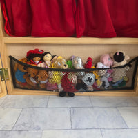 
              Vintage Early Learning Centre Wooden Puppet Theatre + 18 Puppets Bundle Box
            
