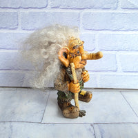 
              Allan Flink Nyform Troll Man with Stick Sweden Scandinavian White Hair Vintage
            