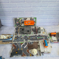 
              Micro Machines Ottos Truck Playset + Micro Figures Cars Vintage 1998
            