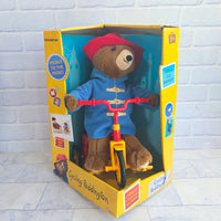 
              Cycling Paddington Bear On Musical Pedal Bike - New In Box
            