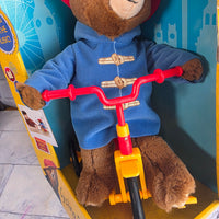 
              Cycling Paddington Bear On Musical Pedal Bike - New In Box
            