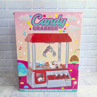 
              Candy Grabber Claw Machine Arcade Game With Coins In Box Working
            