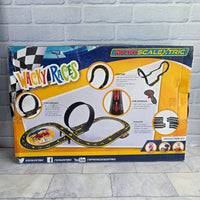 
              Wacky Races Micro Scalextric Race Track + Dick Dastardly Mutley Car
            