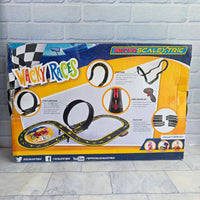 
              Wacky Races Micro Scalextric Race Track + Dick Dastardly Mutley Car
            