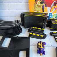 
              Wacky Races Micro Scalextric Race Track + Dick Dastardly Mutley Car
            