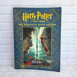 Harry Potter Definitive Movie Poster Book 40 Removable Posters - Unused Complete