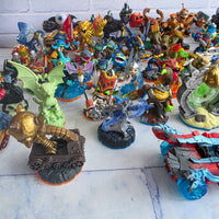 
              Skylanders Figure Bundle 50+ Figures Rare Glow In Dark Swap Supercharger Giants
            