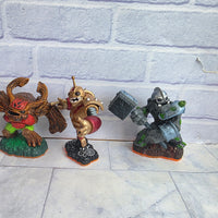 
              Skylanders Figure Bundle 50+ Figures Rare Glow In Dark Swap Supercharger Giants
            