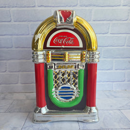 Coca Cola Jukebox Cookie Jar Coke Gibson Vintage 2002 Ice Bucket Cooler Ceramic