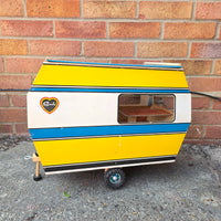 
              Sindy Dolls Caravan Pedigree Vintage 1970s Wooden In Box + Wardrobe Bundle
            