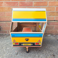 
              Sindy Dolls Caravan Pedigree Vintage 1970s Wooden In Box + Wardrobe Bundle
            