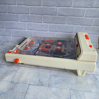 
              Tomy Atomic Pinball White Edition Tested Working In Box Vintage 1980s
            