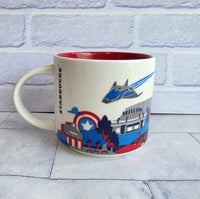 
              Starbucks Disneyland Paris Avengers Campus Mug You Are Here Cup Spiderman Marvel
            