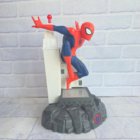 
              Ultimate Spider-Man Collectable Money Box Figure Light and Sound Statue
            
