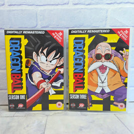 Dragon Ball Season 1 + 3 DVD Boxset Bundle