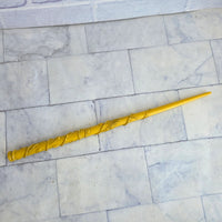 
              Harry Potter Hermione Wand Deathly Hallows Gold Wand In Box
            