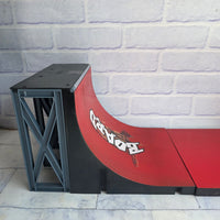 
              Tech Deck Half Pipe Ramp Set Red Ramps
            