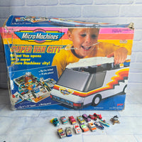 
              Micro Machines Super Van City Play Set With Micro Car Figures Box Instructions.
            