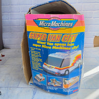 
              Micro Machines Super Van City Play Set With Micro Car Figures Box Instructions.
            