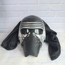Star Wars Kylo Ren Helmet Mask Electronic Voice Changer With Hood Working