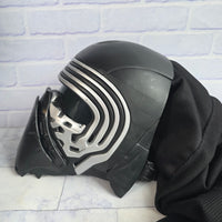 
              Star Wars Kylo Ren Helmet Mask Electronic Voice Changer With Hood Working
            