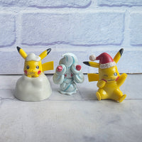 
              Pokemon Pikachu Figure Bundle Christmas Pikachu Alcremie Shiny
            