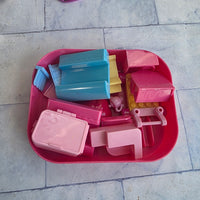 
              Hello Kitty Mega Bloks Bundle House Car Lots Of Figures
            