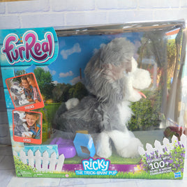 FurReal Ricky The Trick Lovin Pup Interactive Husky Toy Dog  + Accessories Box