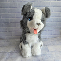 
              FurReal Ricky The Trick Lovin Pup Interactive Husky Toy Dog  + Accessories Box
            
