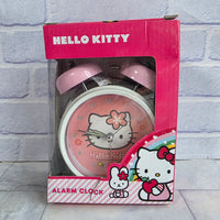 
              Hello Kitty Alarm Clock Twin Bell Sanrio Pink Glitter Vintage 2009 - New In Box
            