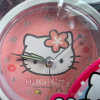 
              Hello Kitty Alarm Clock Twin Bell Sanrio Pink Glitter Vintage 2009 - New In Box
            