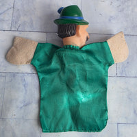 
              Punch & Judy Puppets Bundle Vintage 1950s Hand Puppets Big Bad Wolf Red Riding
            