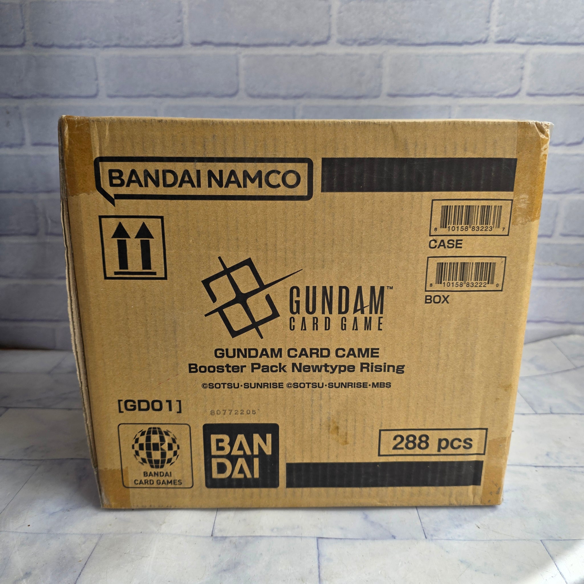 Gundam Card Game Newtype Rising GD01 Booster Box Case Sealed Case - 12| Dungeons and Joypads Gundam Card Game Newtype Rising GD01 Booster Box Case Sealed Case - 12| Dungeons and Joypads