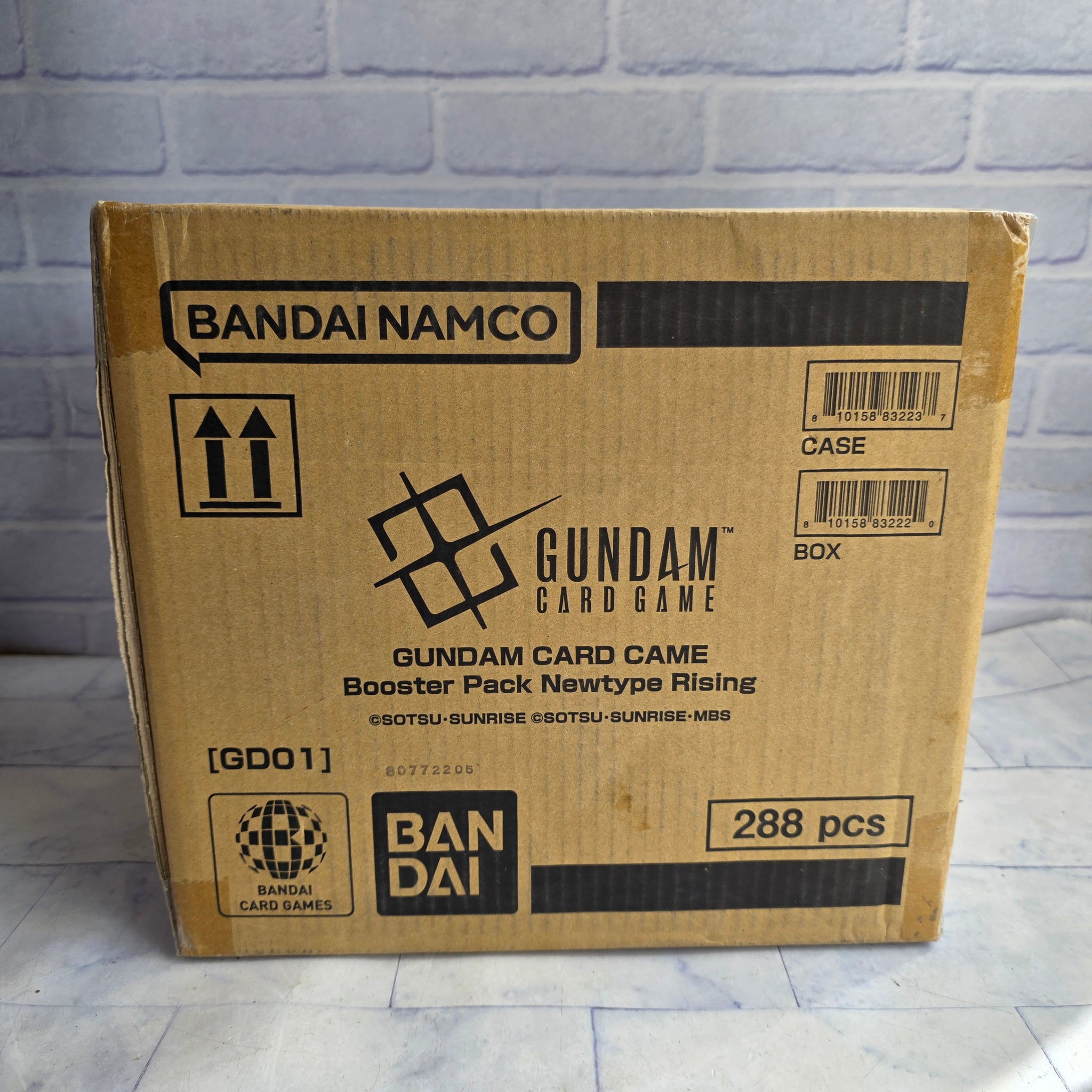 Gundam Card Game Newtype Rising GD01 Booster Box Case Sealed Case - 12| Dungeons and Joypads Gundam Card Game Newtype Rising GD01 Booster Box Case Sealed Case - 12| Dungeons and Joypads