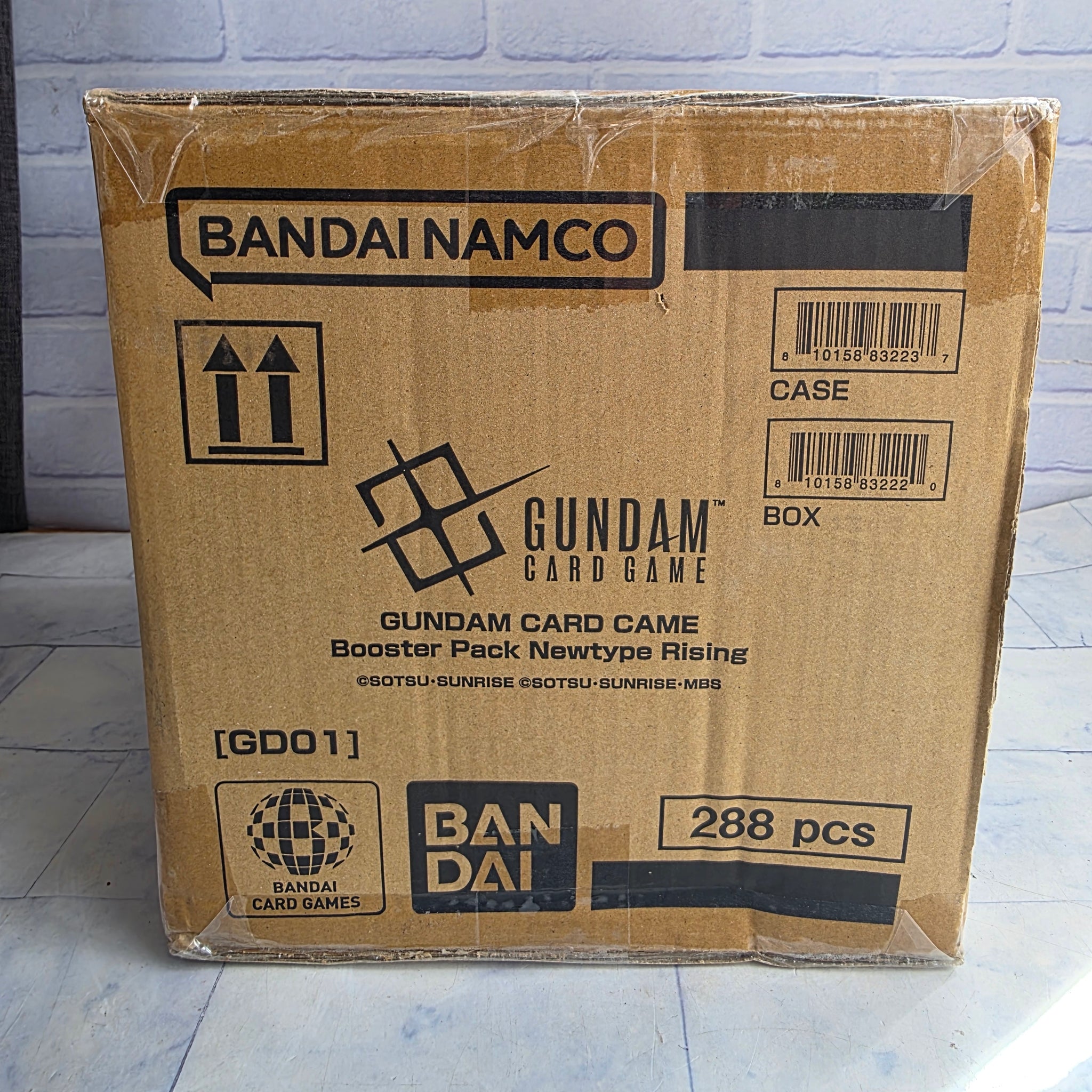 Gundam Card Game Newtype Rising GD01 Booster Box Case Sealed Case - 12| Dungeons and Joypads Gundam Card Game Newtype Rising GD01 Booster Box Case Sealed Case - 12| Dungeons and Joypads