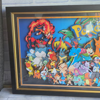 
              Pokemon 3D Art Framed Handmade
            
