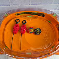 
              Beyblade Burst Quad Drive Arena Bundle Battle Stadium Complete In Box + Manual
            