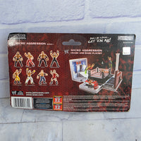 
              WWE Micro Aggression Figure 4 Pack Crash and Bash HHH Kane John Cena - New
            
