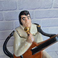 
              Elvis Presley Teapot Moka With Regency Fine Arts Trinket Box Bundle Vintage 1991
            
