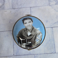 
              Elvis Presley Teapot Moka With Regency Fine Arts Trinket Box Bundle Vintage 1991
            