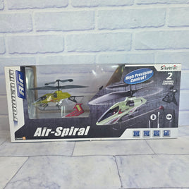 Air Spiral RC Helicopter Power In Air Remote Controlled Silverlit - New In Box