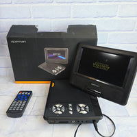 
              Apeman Portable DVD Player Swivel Screen PV760 In Box With Remote + Charger
            