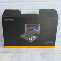 
              Apeman Portable DVD Player Swivel Screen PV760 In Box With Remote + Charger
            