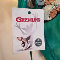 
              Gremlins Movie Gizmo Draw String Bag Back Pack Green Handle With Care - New
            