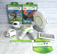 
              Leapfrog Leap TV Console Bundle + 2 Games Controller Camera Cables + Manual
            