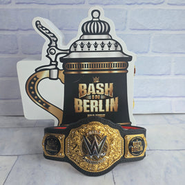 WWE Bash In Berlin Championship Title Mini Belt Replica I Was There In Box