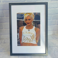 
              Gwen Stefani Signed Photo Card Framed With COA Autograph Princess
            
