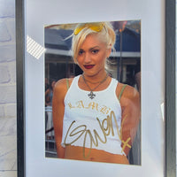
              Gwen Stefani Signed Photo Card Framed With COA Autograph Princess
            